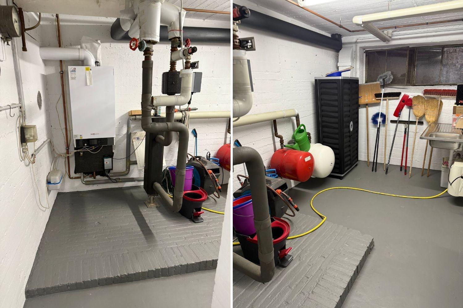 Versorgungsräume Keller