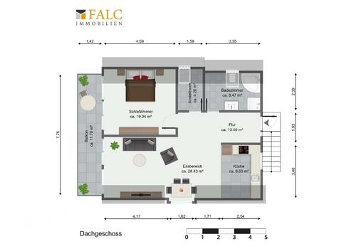 Grundriss Dachgeschoss