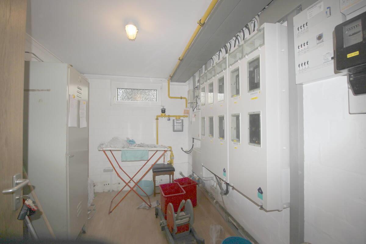 Gaszählerraum im Keller