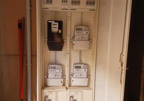 Zählerkasten im Keller