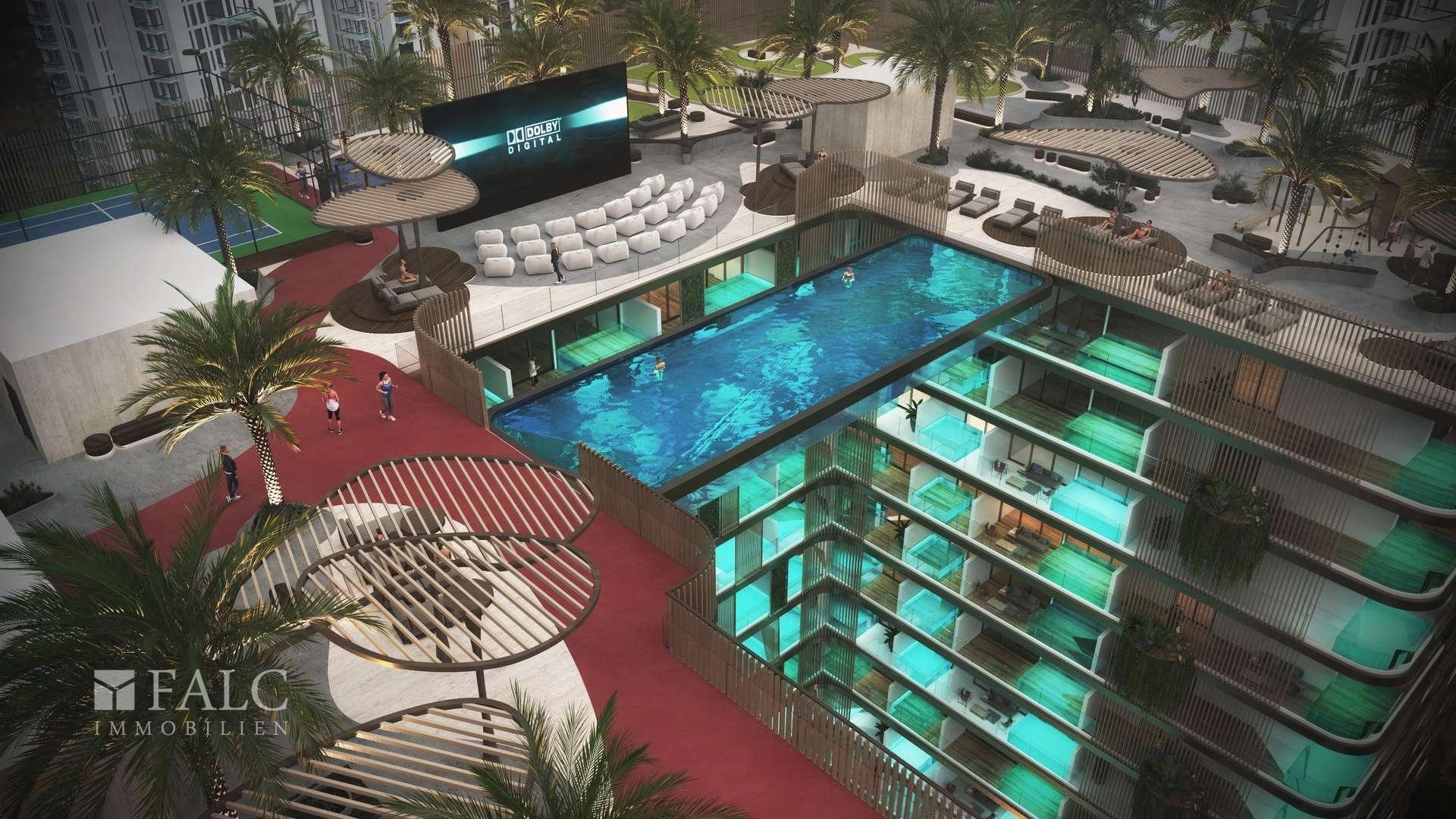 Dachterrasse Pool