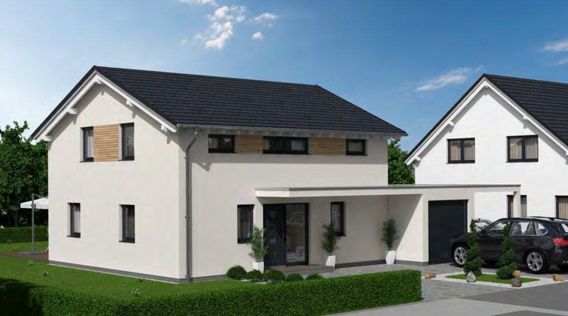 Gestaltungsvorschlag Hauseingangsseite