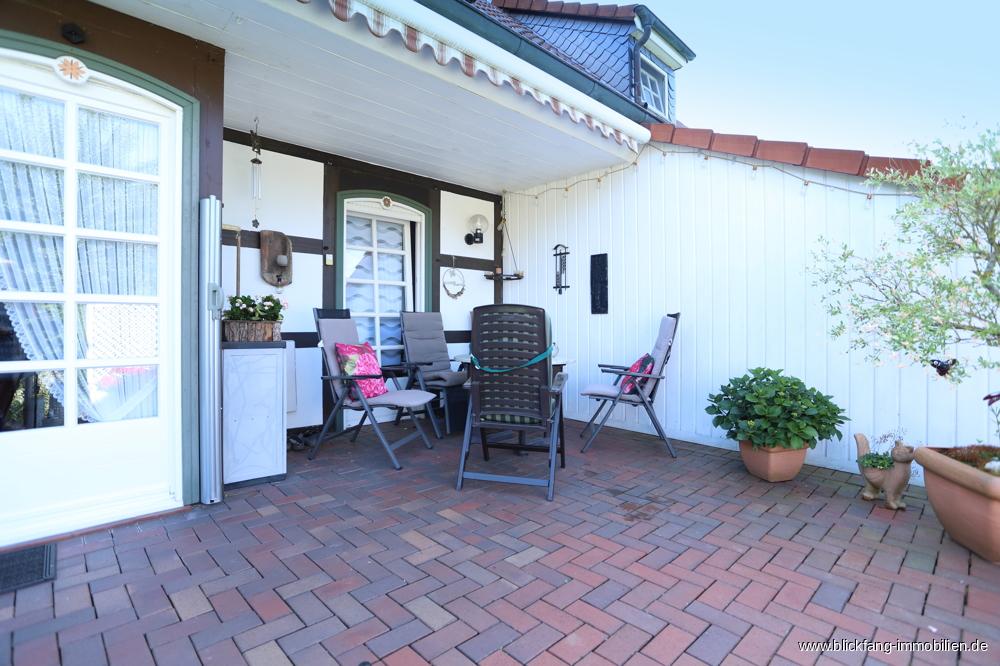 Terrasse zur EG-Wohnung