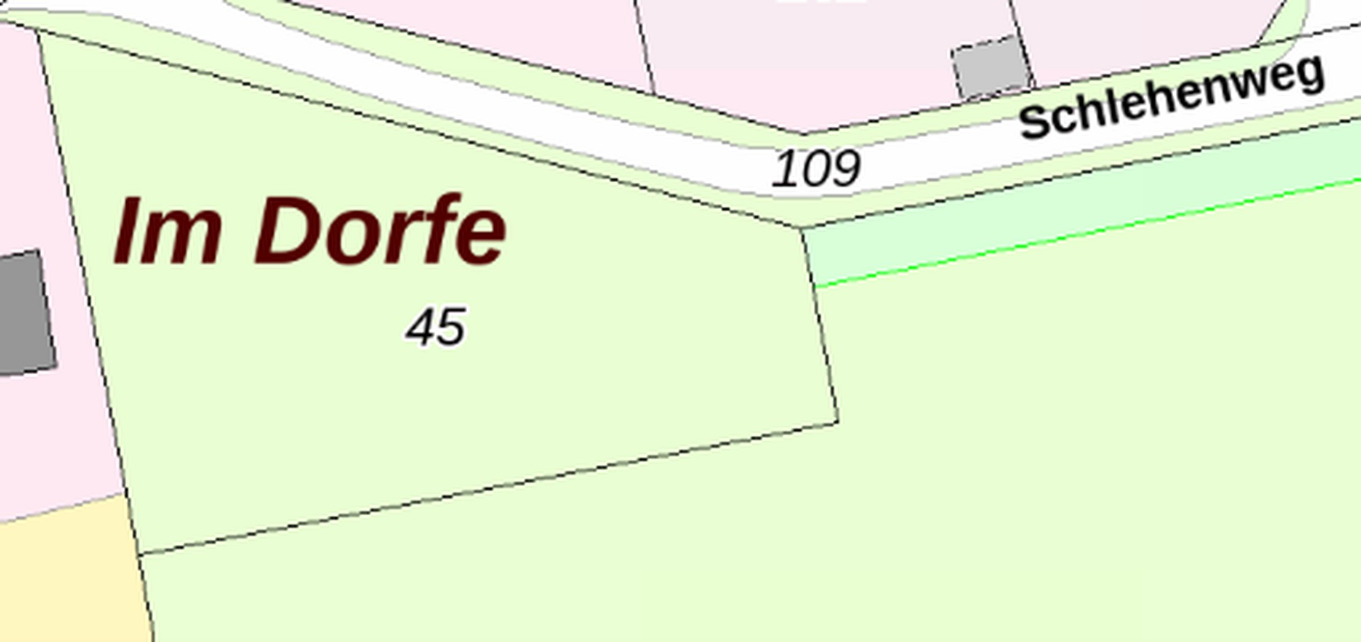 Lage des Grundstücks