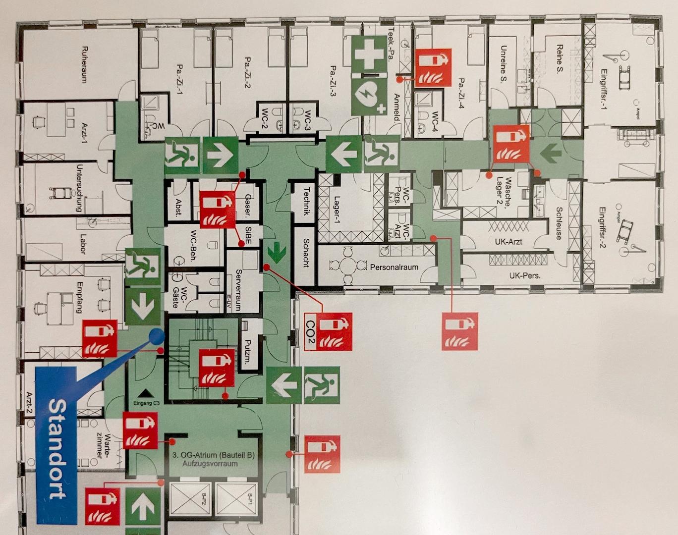 Atrium 3. OG Klinik