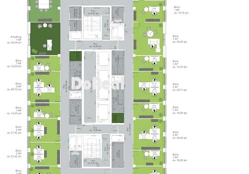 Beispiel Zellenbüros