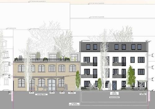 Ansicht Hof Rückgebäude