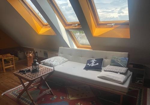 Viel Licht im Dachgeschoss
