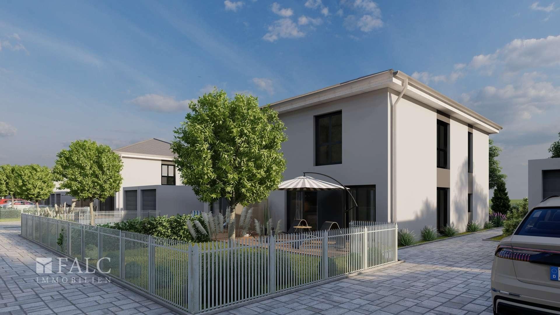 Beispielbebauung DHH