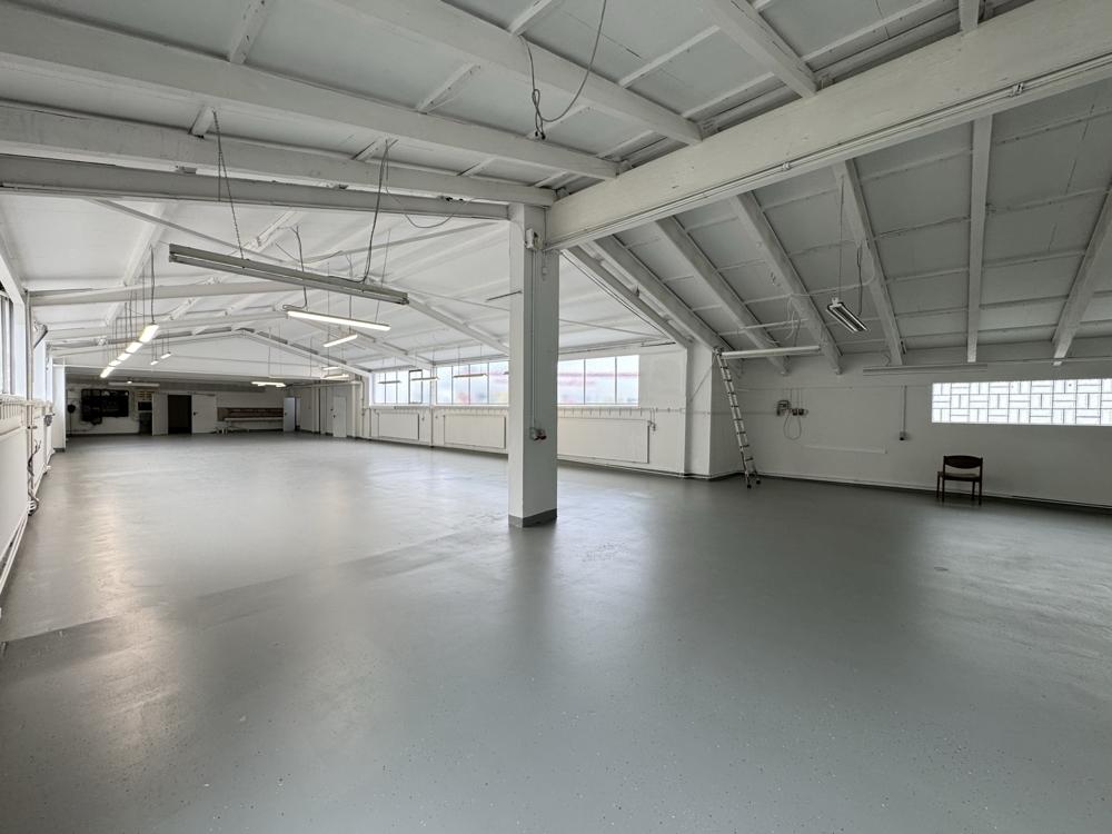Große Halle mit neuem Fußboden EG