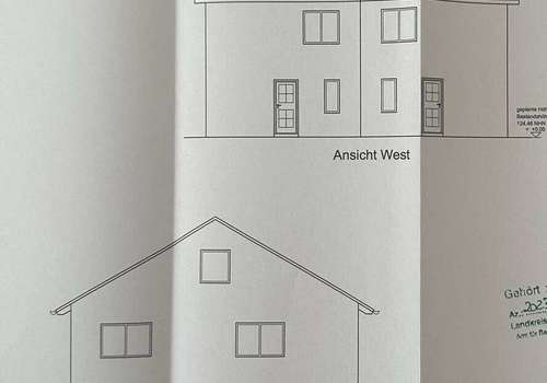 Haus 1+2_Ansichten Süd_West