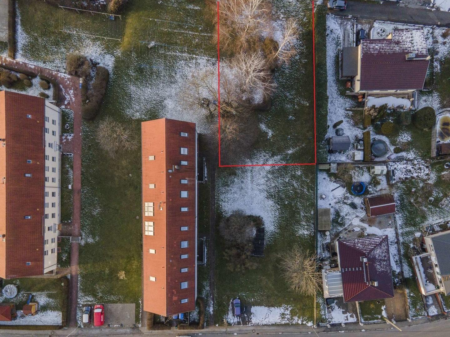 Draufsicht Grundstück 1