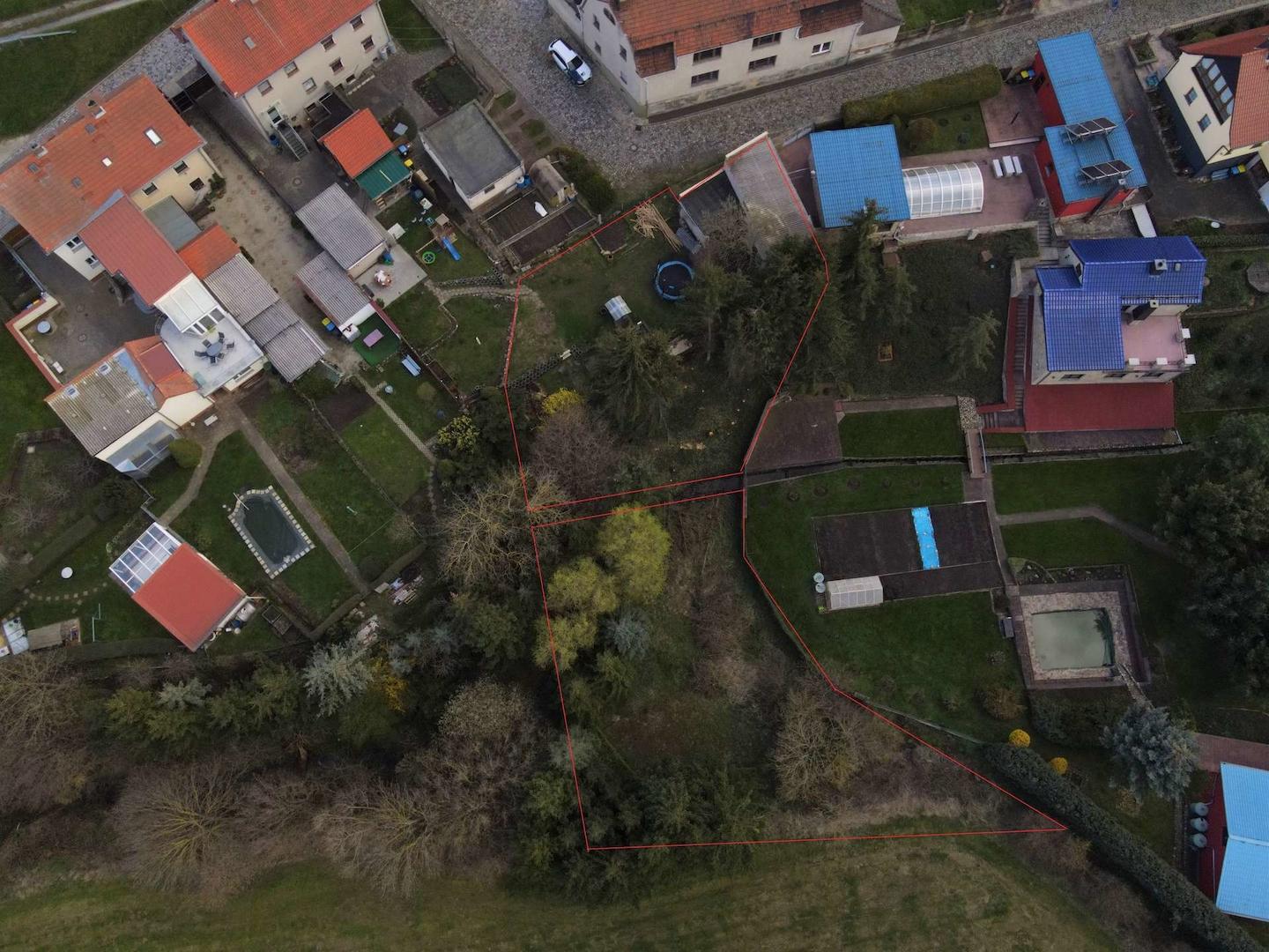 Luftbild Grundstück