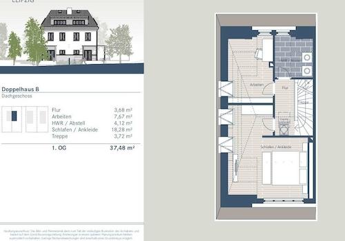 Doppelhaus B Dachgeschoss