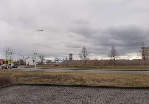 Zuwegung zur Tankstelle