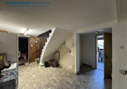 Flur im Kellergeschoss