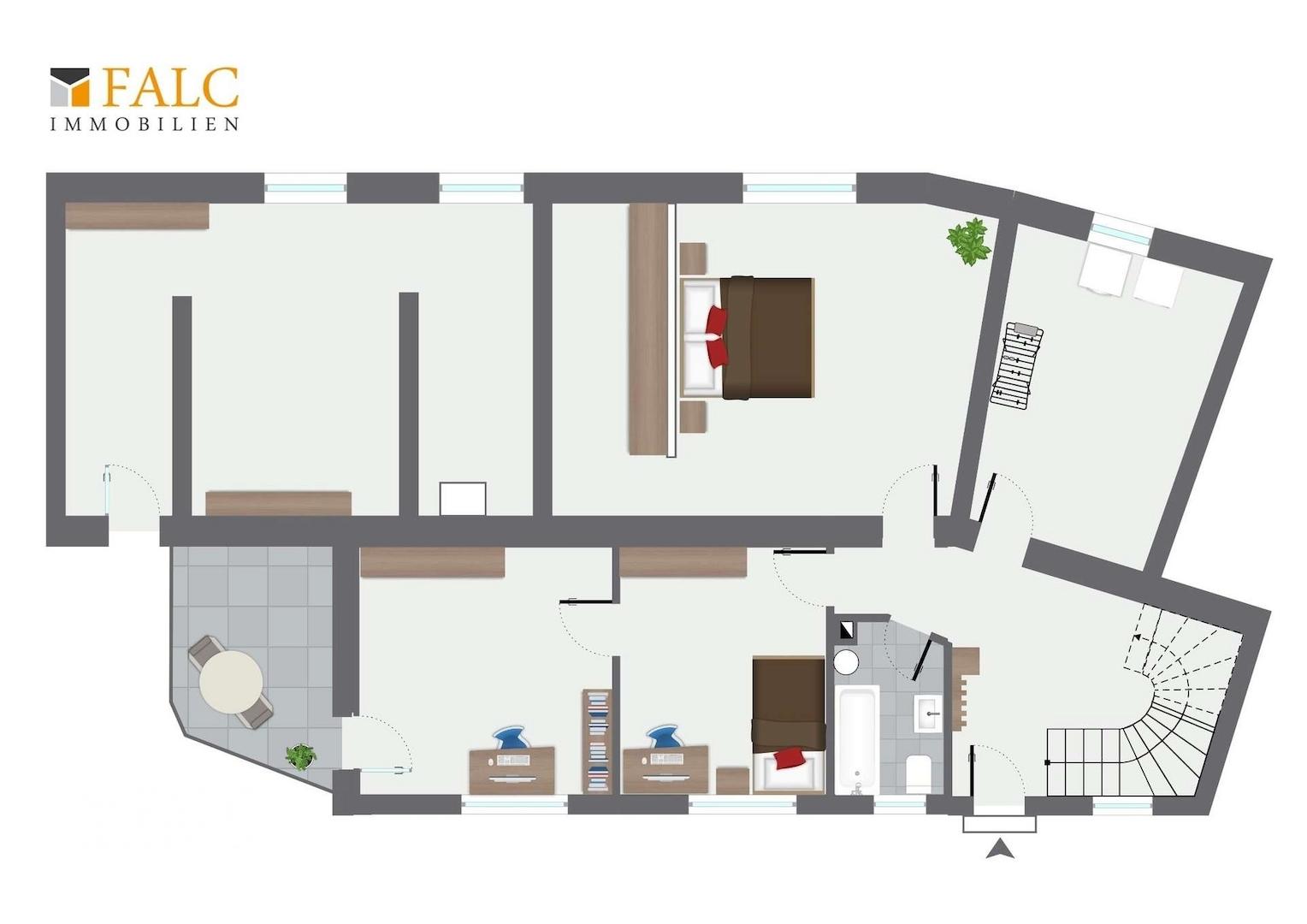 Aktuelle Nutzung: Grundriss EG EFH