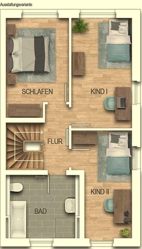 Entwurf Obergeschoß