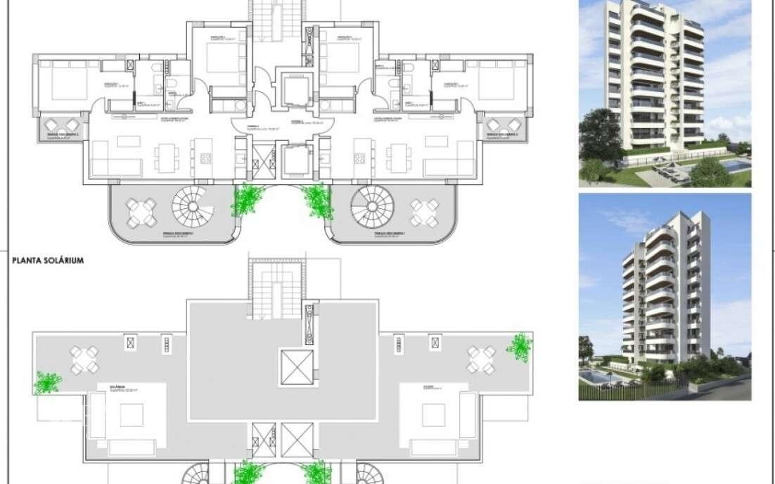 Bauplan 20 Appartements