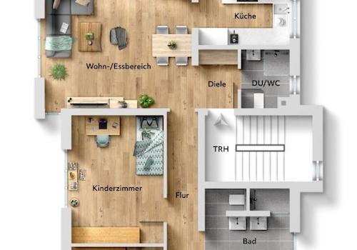 Grundriss Obergeschoss