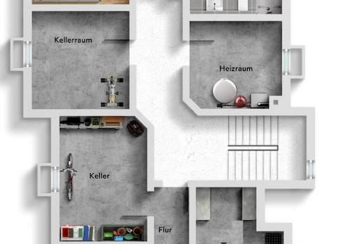 Grundriss Untergeschoss