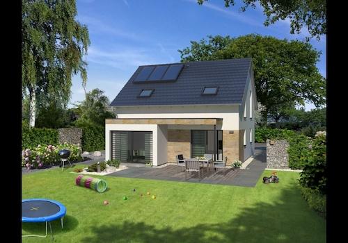 Ansicht vom Garten optional mit Erweiterung