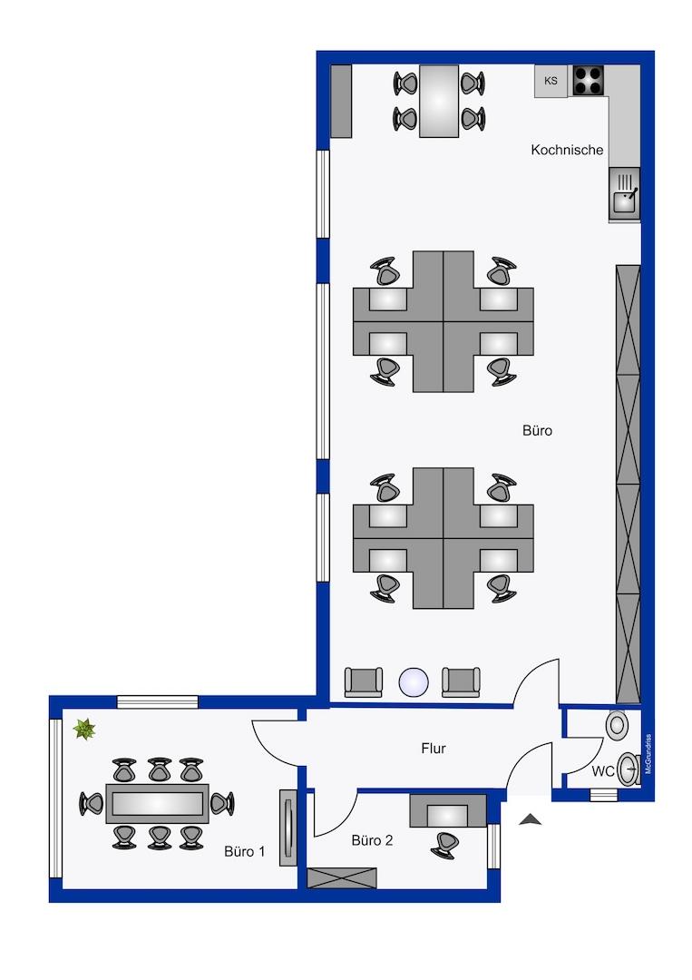 Anbau Büro