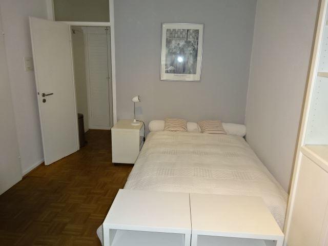 Schlafzimmer Sicht Bett