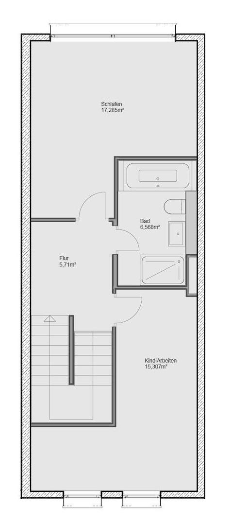 Grundriss 1. OG WE 02
