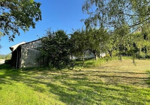 Scheune und Wohnhaus