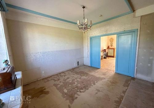 Arbeitszimmer mit angrenzendem Esszimmer