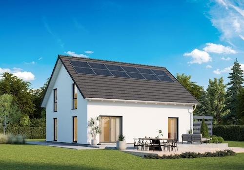 Ansicht Garten von links