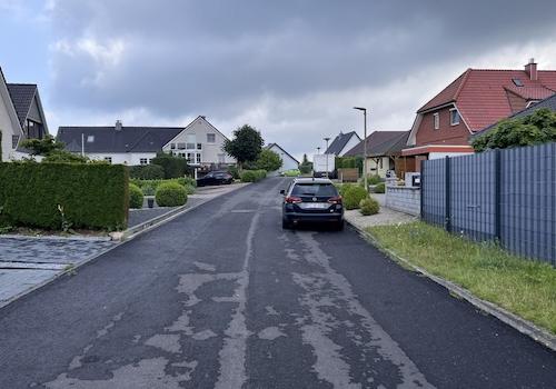 Tannenstraße, Sichtschutz Grundstück