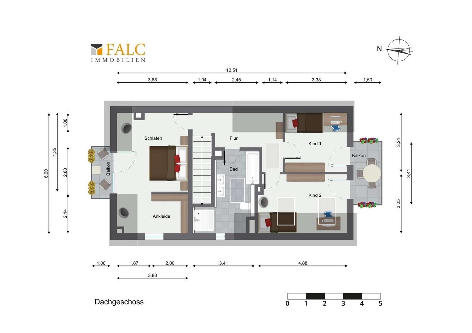 Genehmigtes Dachgeschoss