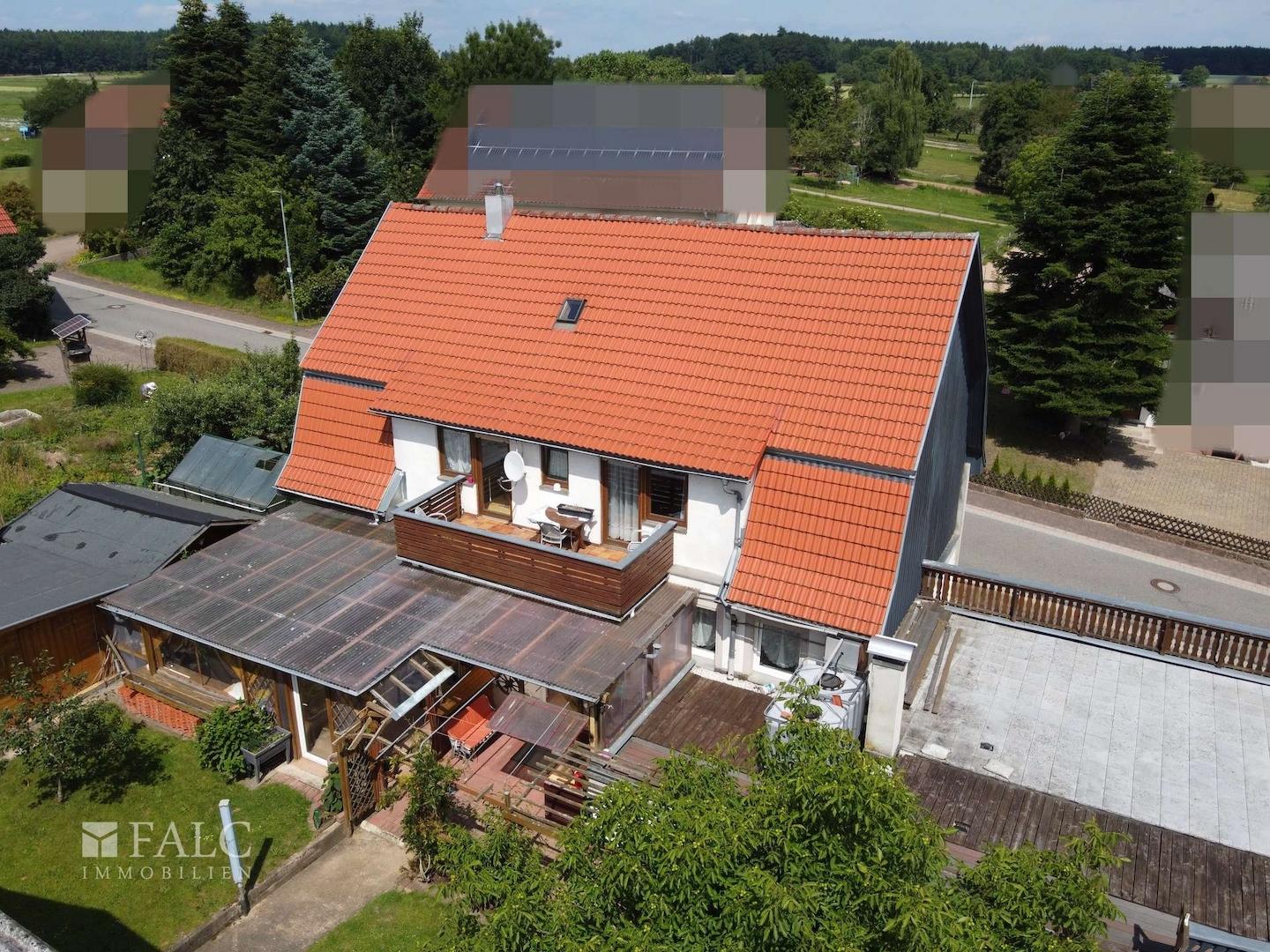 Wohnhaus Rückansicht