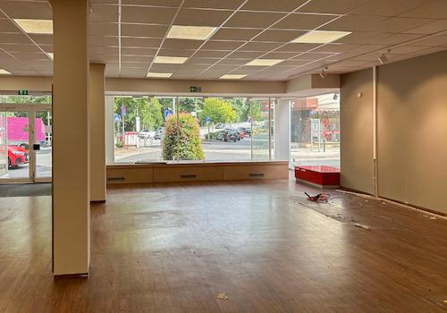 Verkaufsfläche vorne