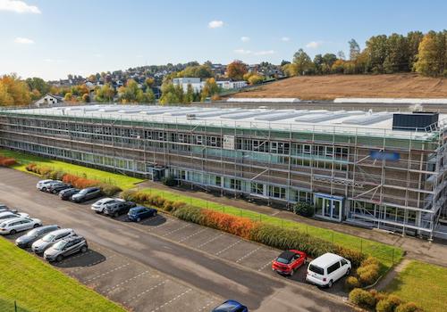 Luftaufnahme Halle 1