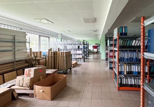 Halle 1 - UG: Archiv