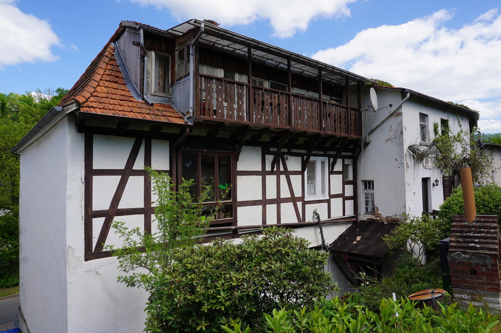 Hausrückseite