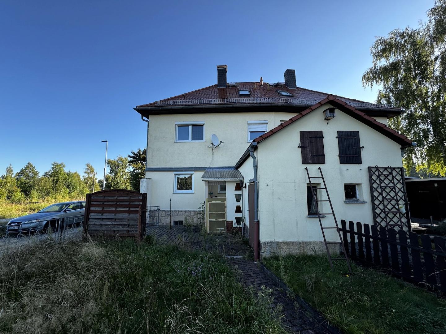 Blick aus dem Garten