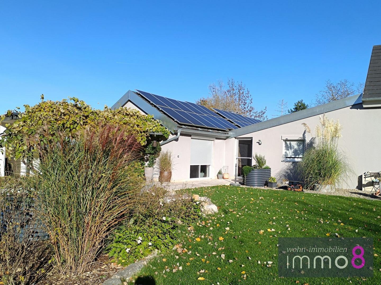 Gartenzugang vom Haus