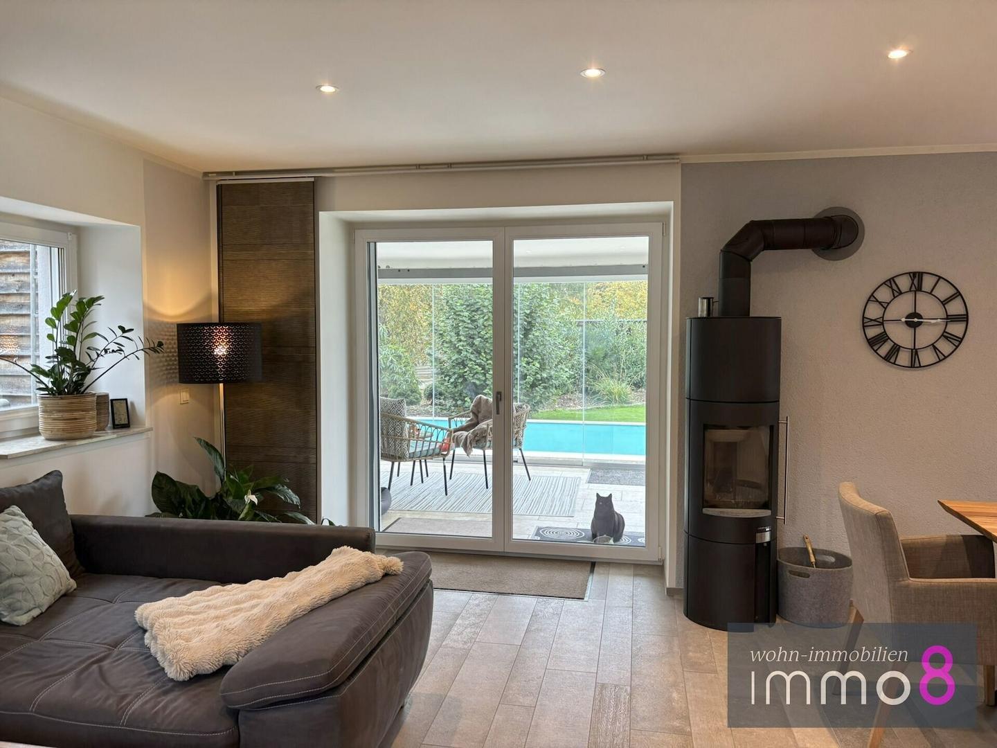 vom Wohnzimmer in den Wintergarten