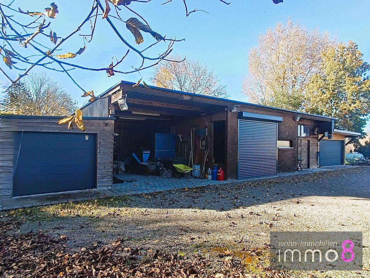 Garagen und Werkstatt