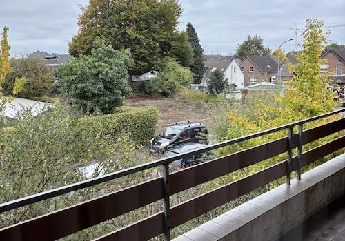 Blick auf den Balkon