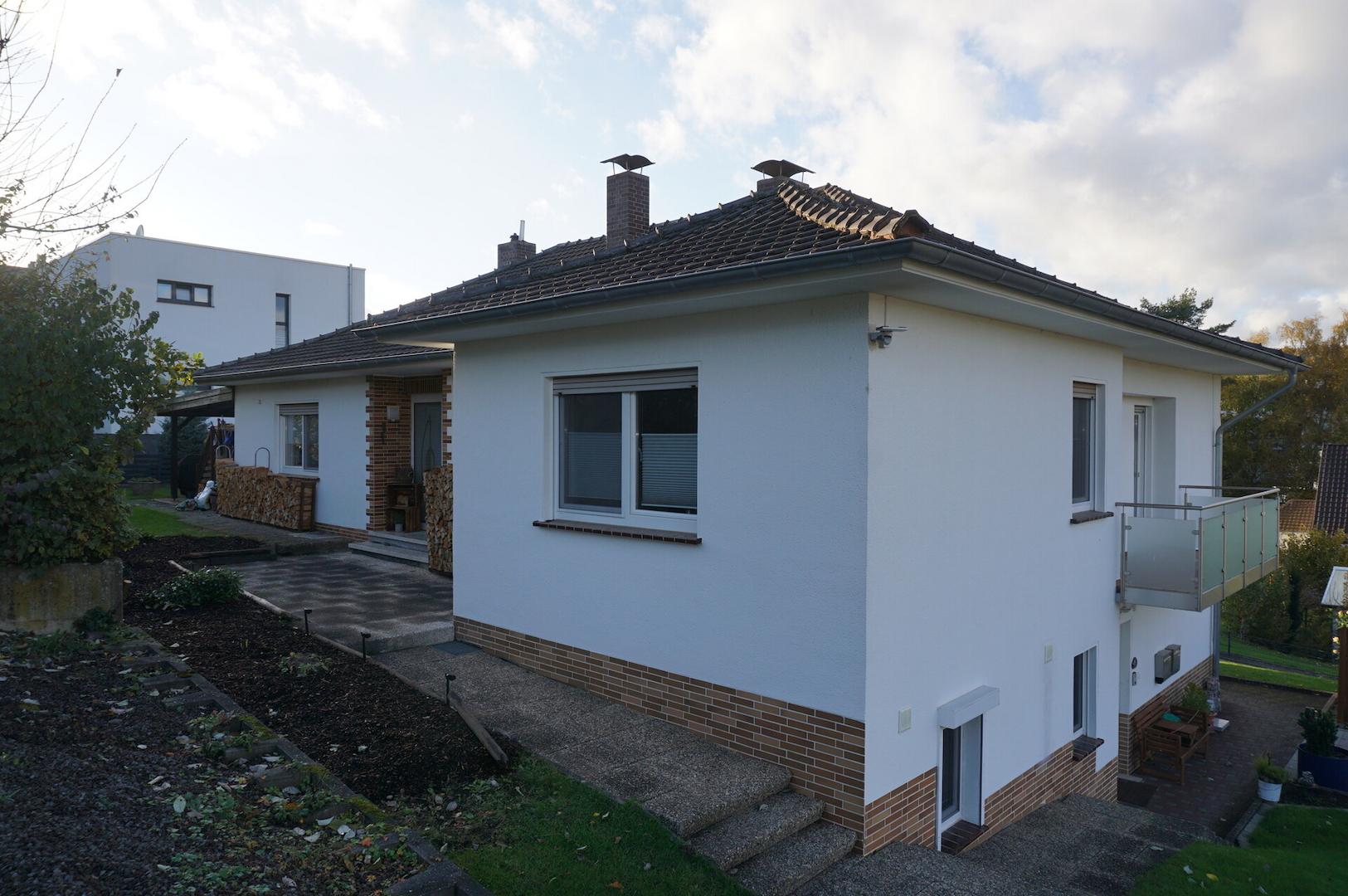 Hausrückseite