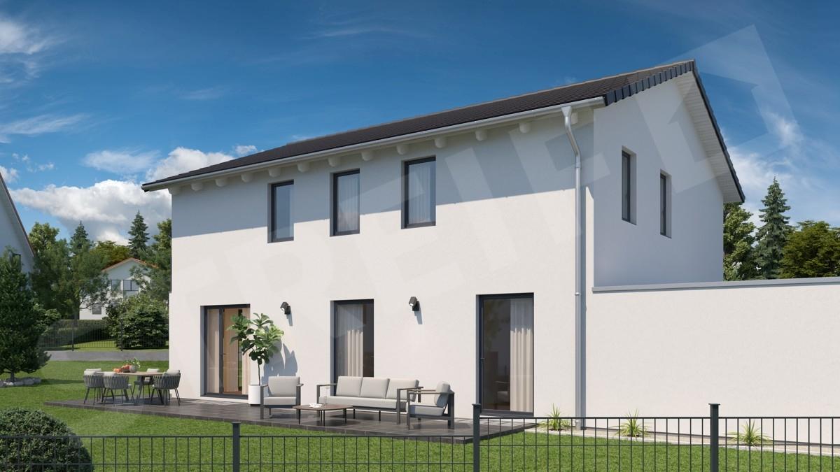 Mit großem Gartenanteil