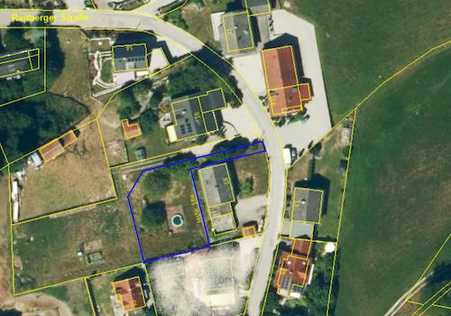 Satellitenbild Grundstück