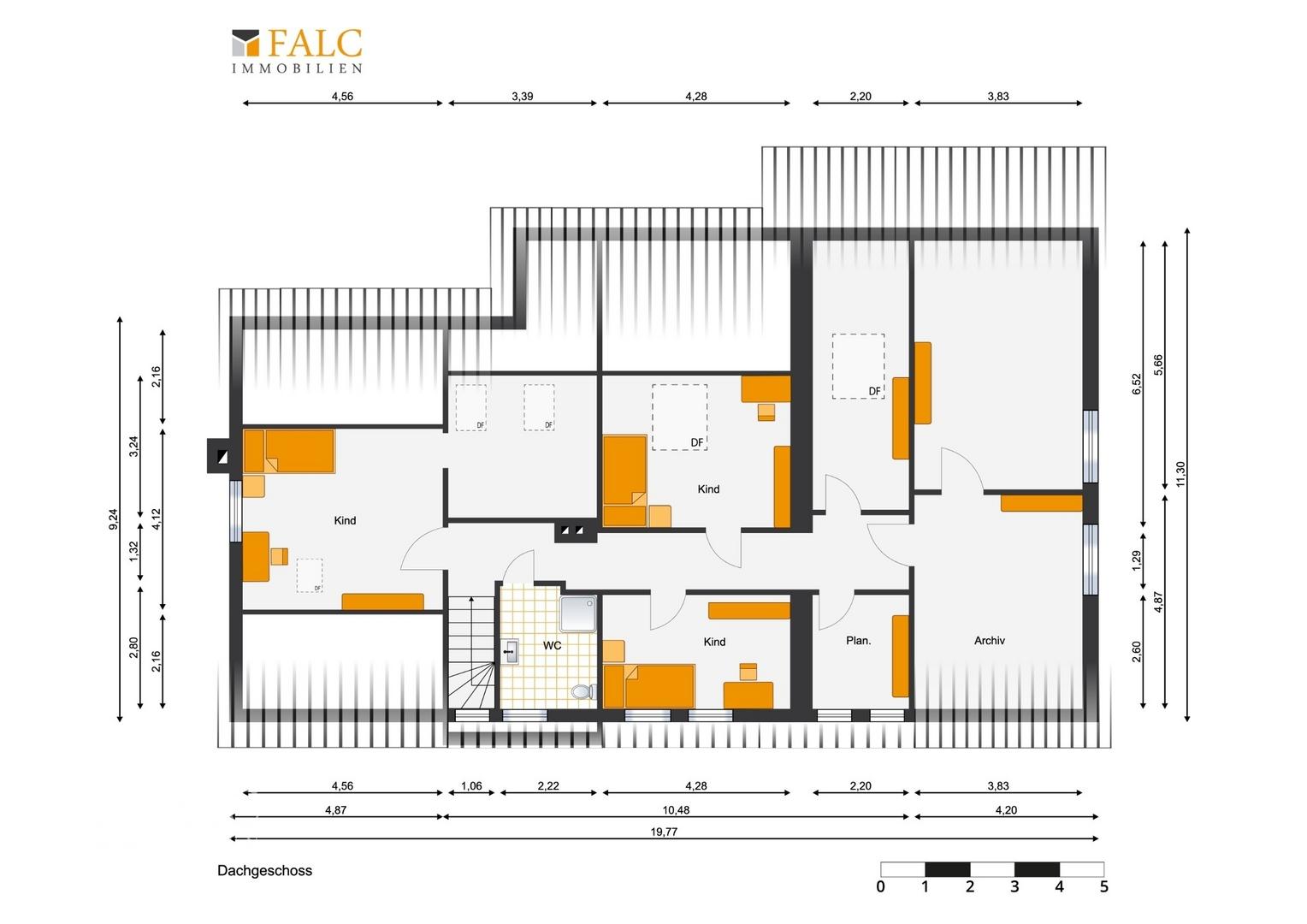 Grundriss Dachgeschoss