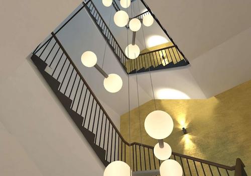 Visualisierung-Treppenhaus