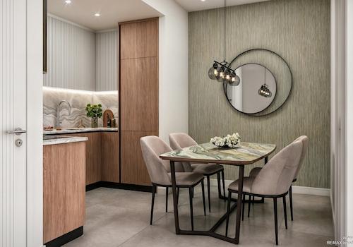 Essbereich und Küche